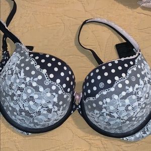 BODY BY Victoria POLKA dot Bra 32DD